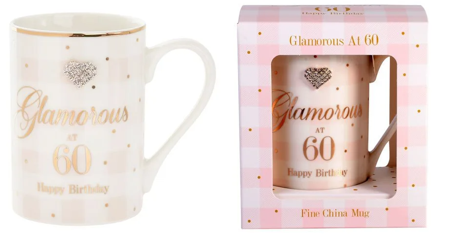 Mad Dots 60th Birthday Mug