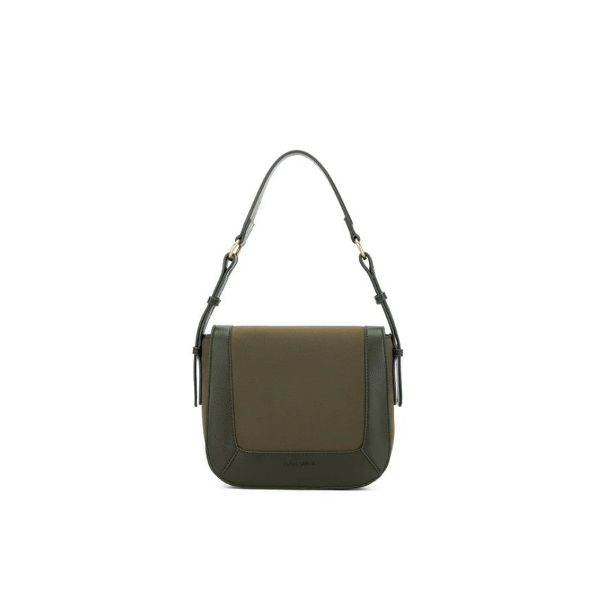 Mirabelle Dark Olive Shoulder Handbag
