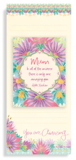 Intrinsic “Mum” Magnetic List Pad Set