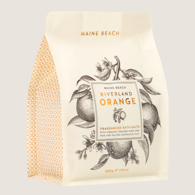 'Riverland Orange' Bath Salts Pouch 500g