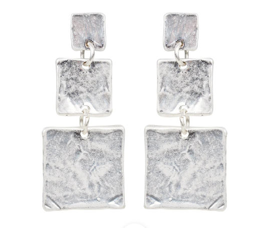 Paarl Square Drop Earrings - 2 Styles