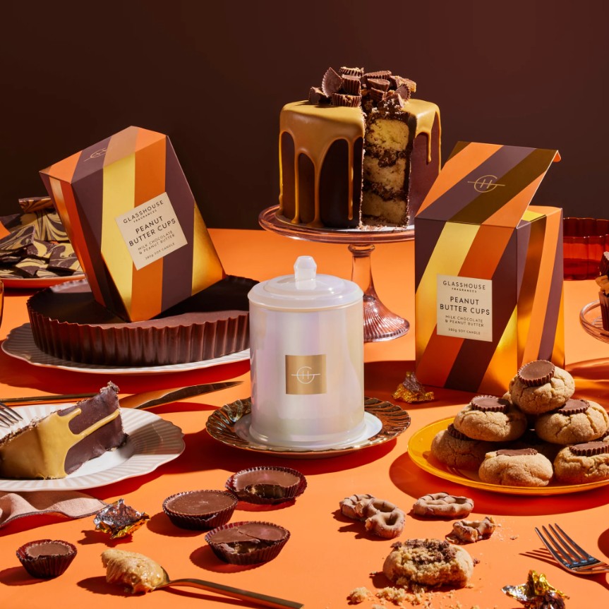 Glasshouse Limited Edition 380gm Candle 'Peanut Butter Cups'