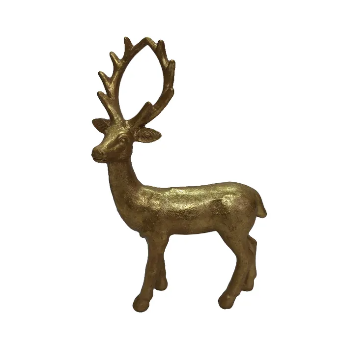 Gold Deer Standing