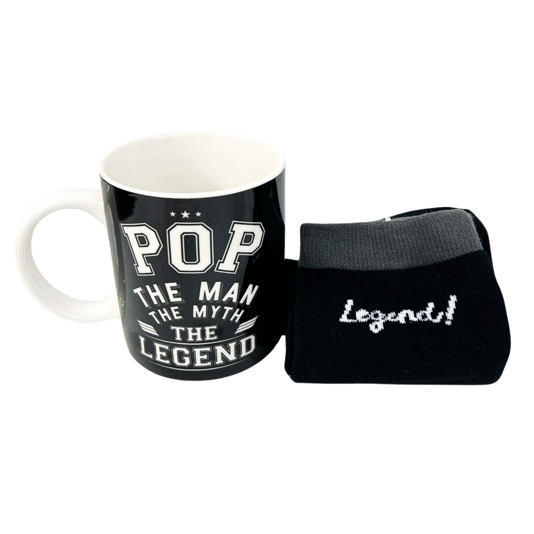 Pop Legend Mug & Sock Set