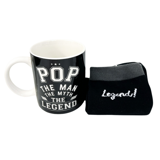 Pop Legend Mug & Sock Set