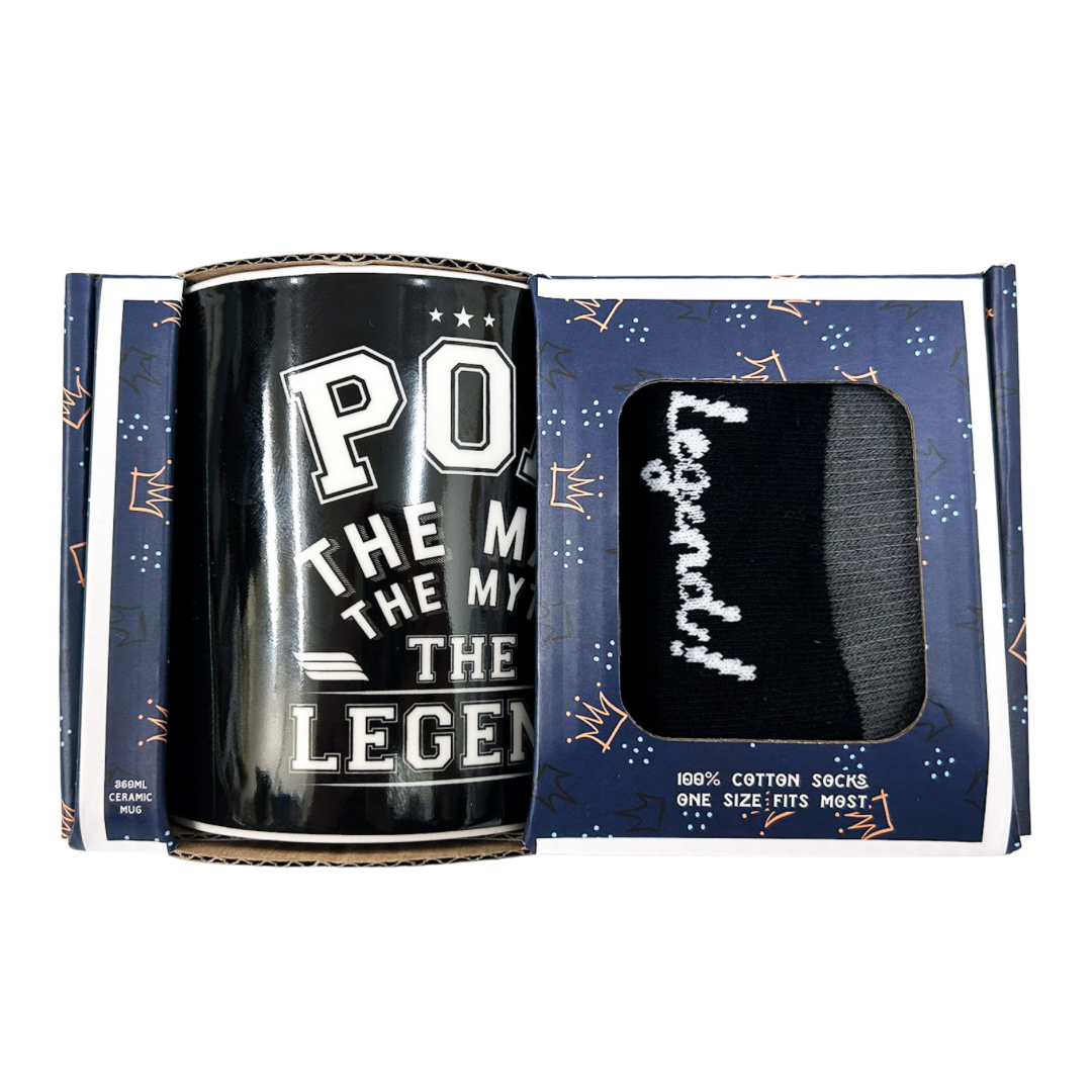 Pop Legend Mug & Sock Set