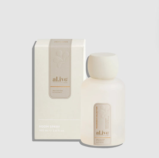 al.ive body 'Sea Cotton & Coconut' Room Spray