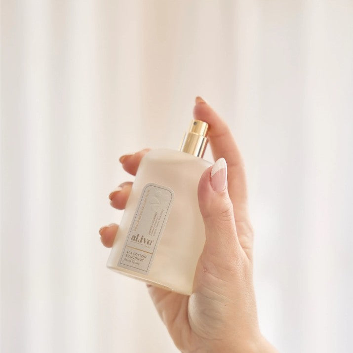 al.ive body 'Sea Cotton & Coconut' Room Spray