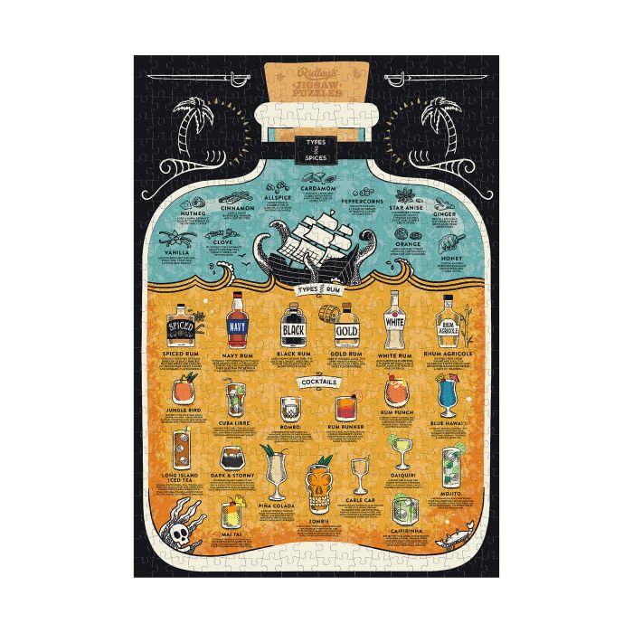 Rum Lover’s Jigsaw Puzzle 500pc