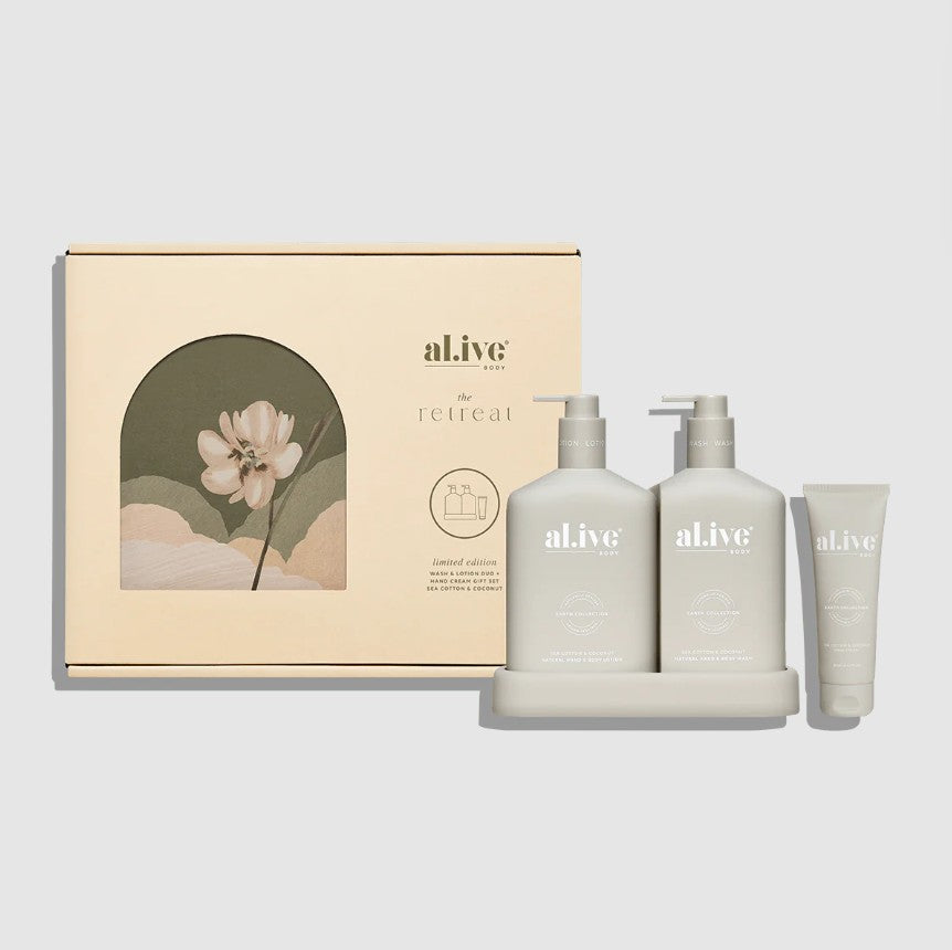 The Retreat Sea Cotton & Coconut Duo Gift Set