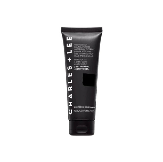 Charles + Lee 2 in 1 Shampoo & Conditioner 200ml