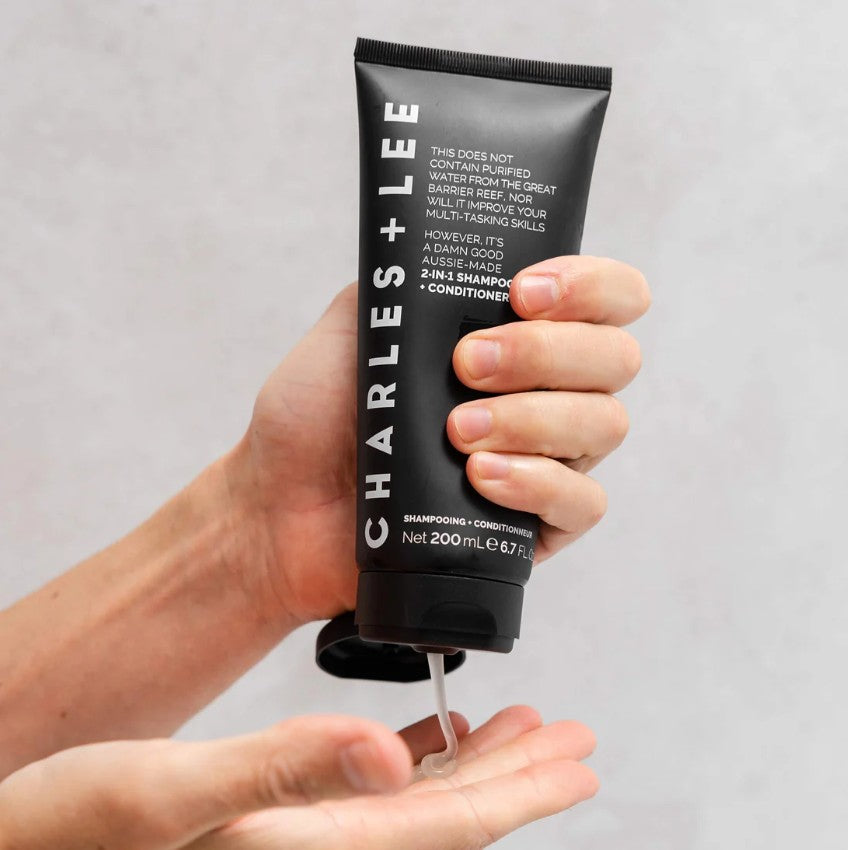 Charles + Lee 2 in 1 Shampoo & Conditioner 200ml