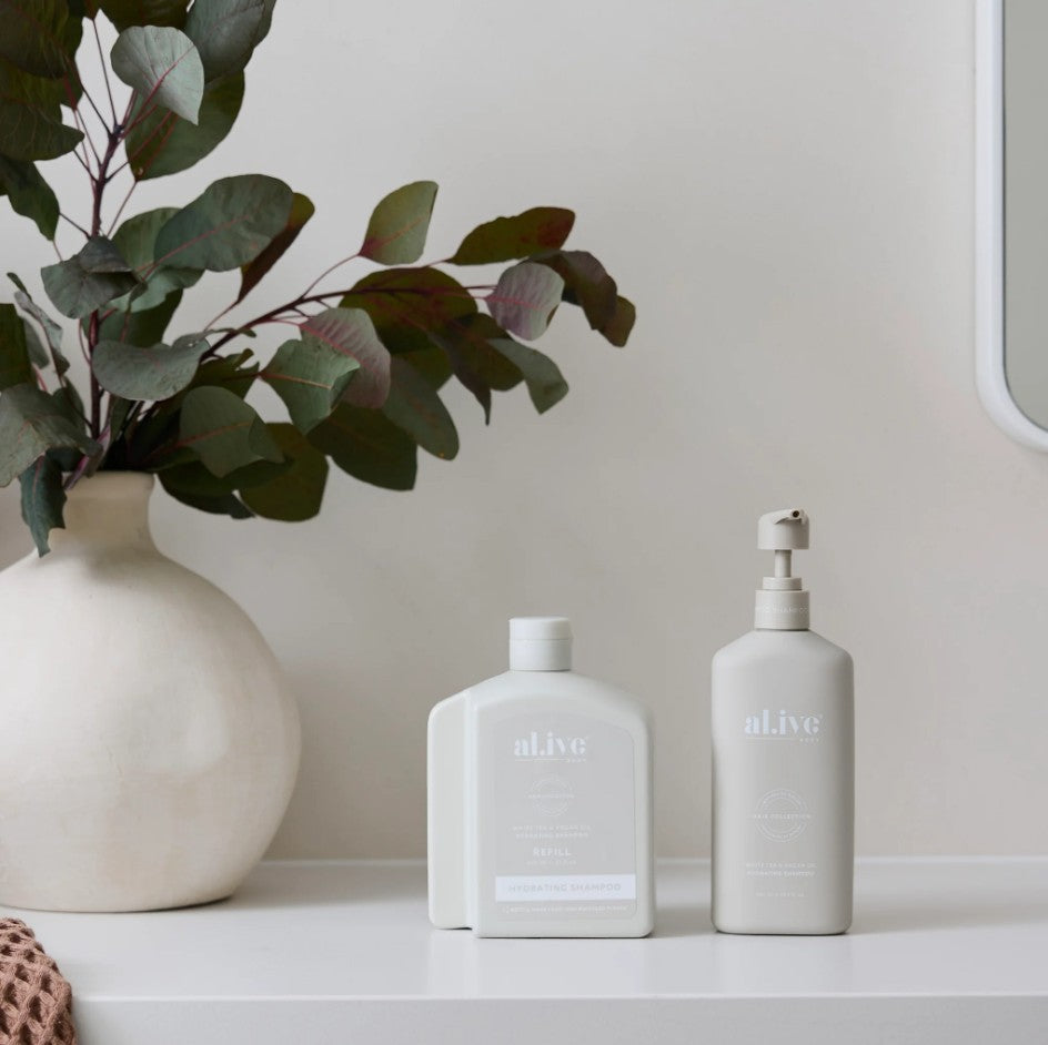Al.ive Shampoo Refill - White Tea & Argan Oil