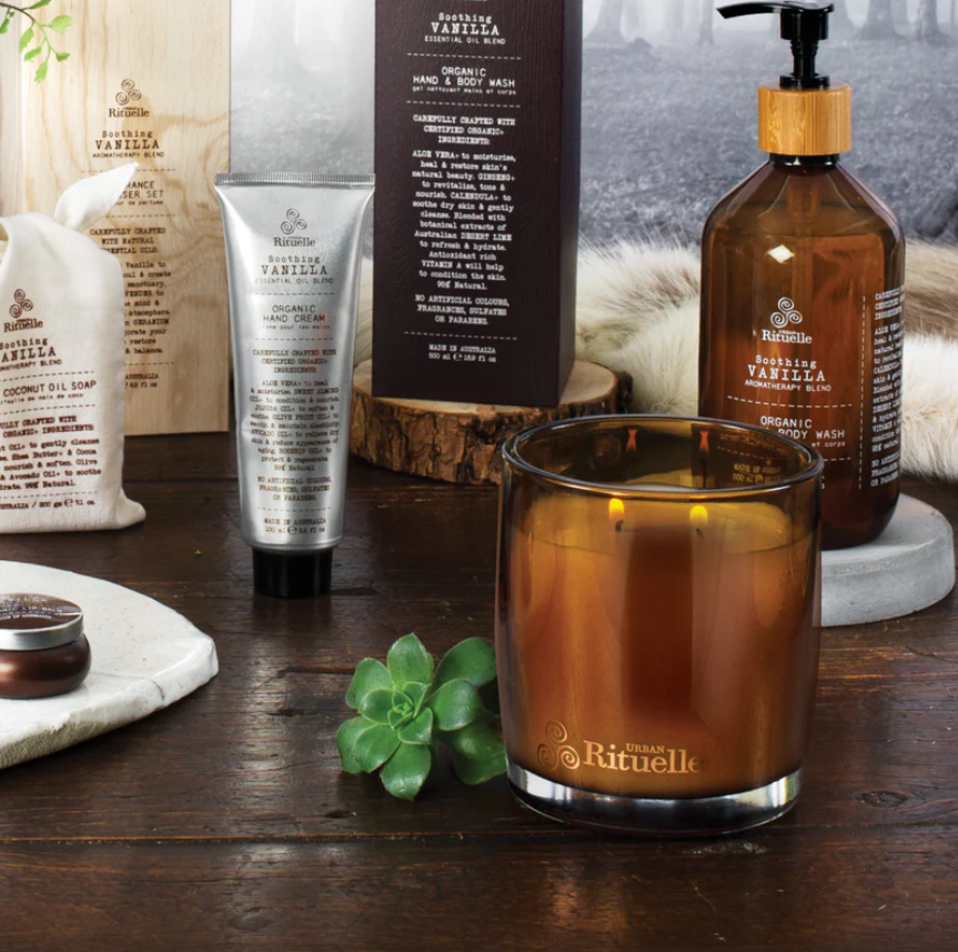 Soothing Vanilla Soy Candle 400gm