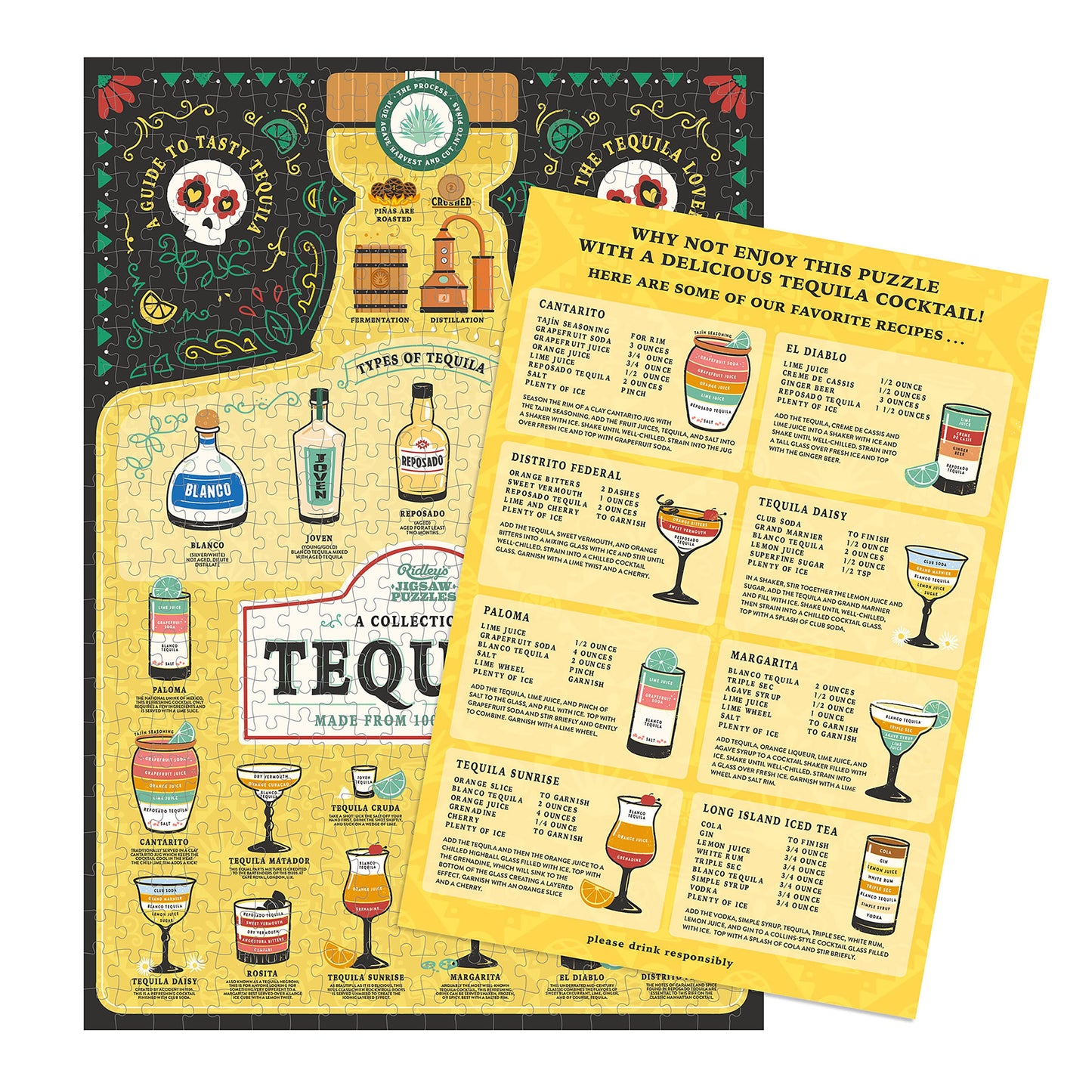 Tequila Lover’s Jigsaw Puzzle 500pc