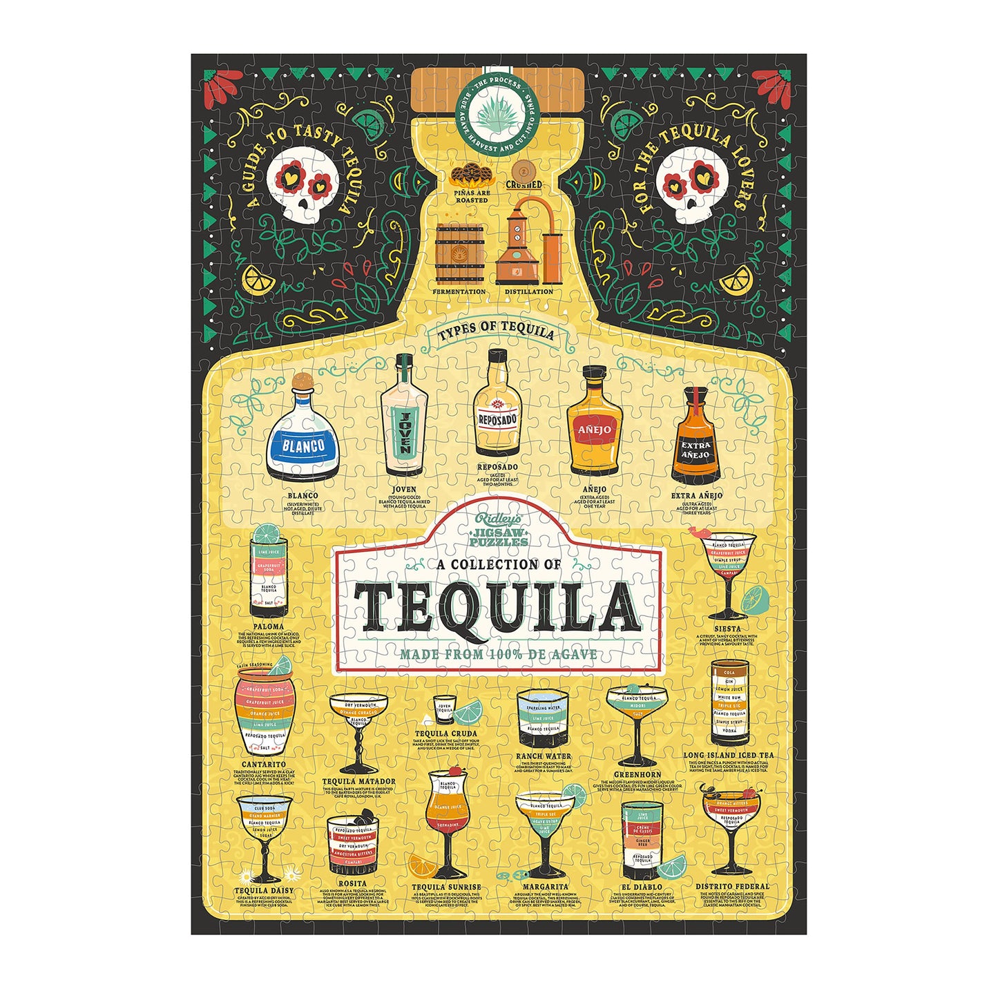 Tequila Lover’s Jigsaw Puzzle 500pc