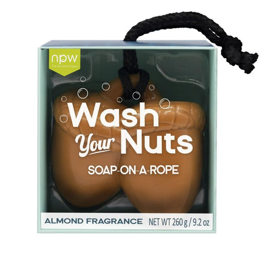 Wash your Nuts Soap on a Rope