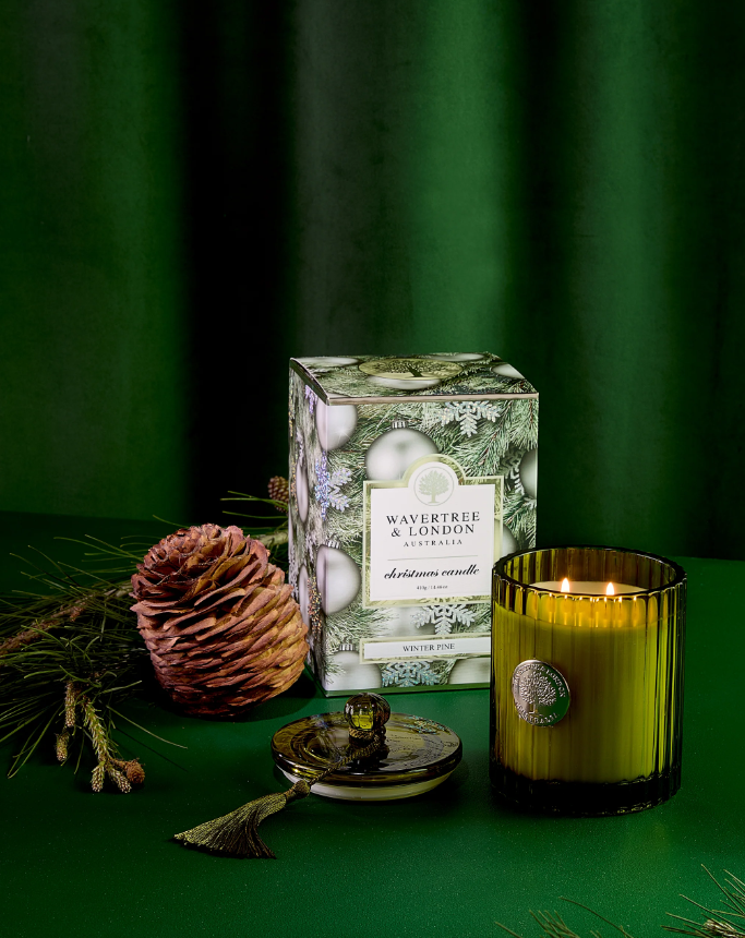 Wavertree & London 'Winter Pine' 410mg Candle