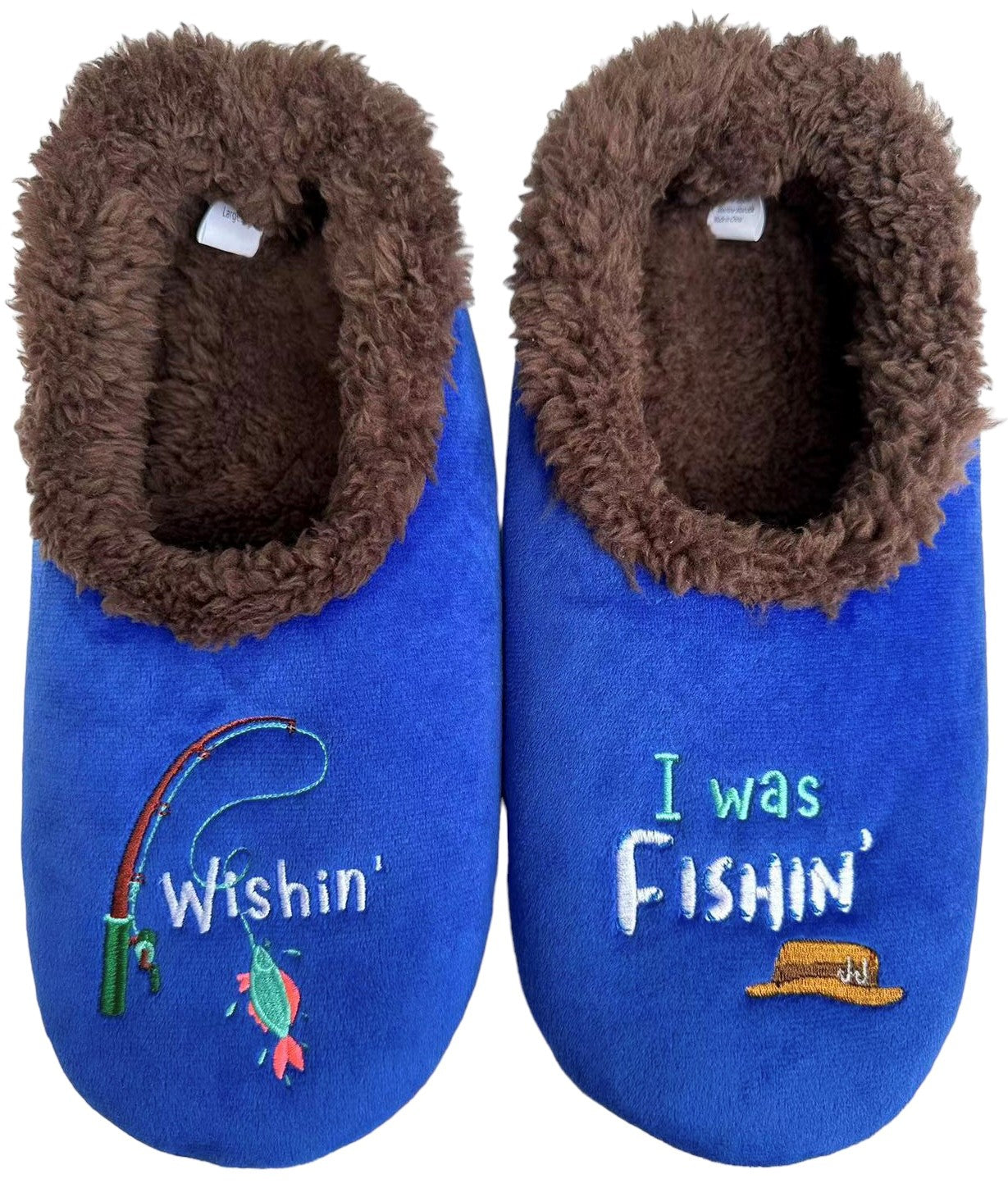 Slumbies Mens 'Wishin I was Fishin'