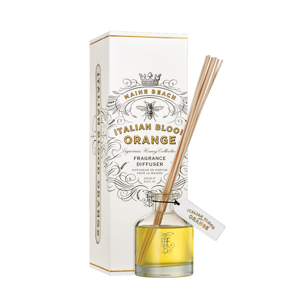 Maine Beach "Ligurian Honey & Italian Blood Orange" Fragrance Diffuser 200ml