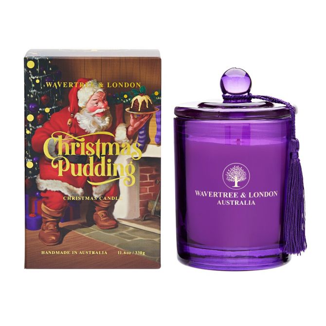 Wavertree & London - Christmas Pudding Candle