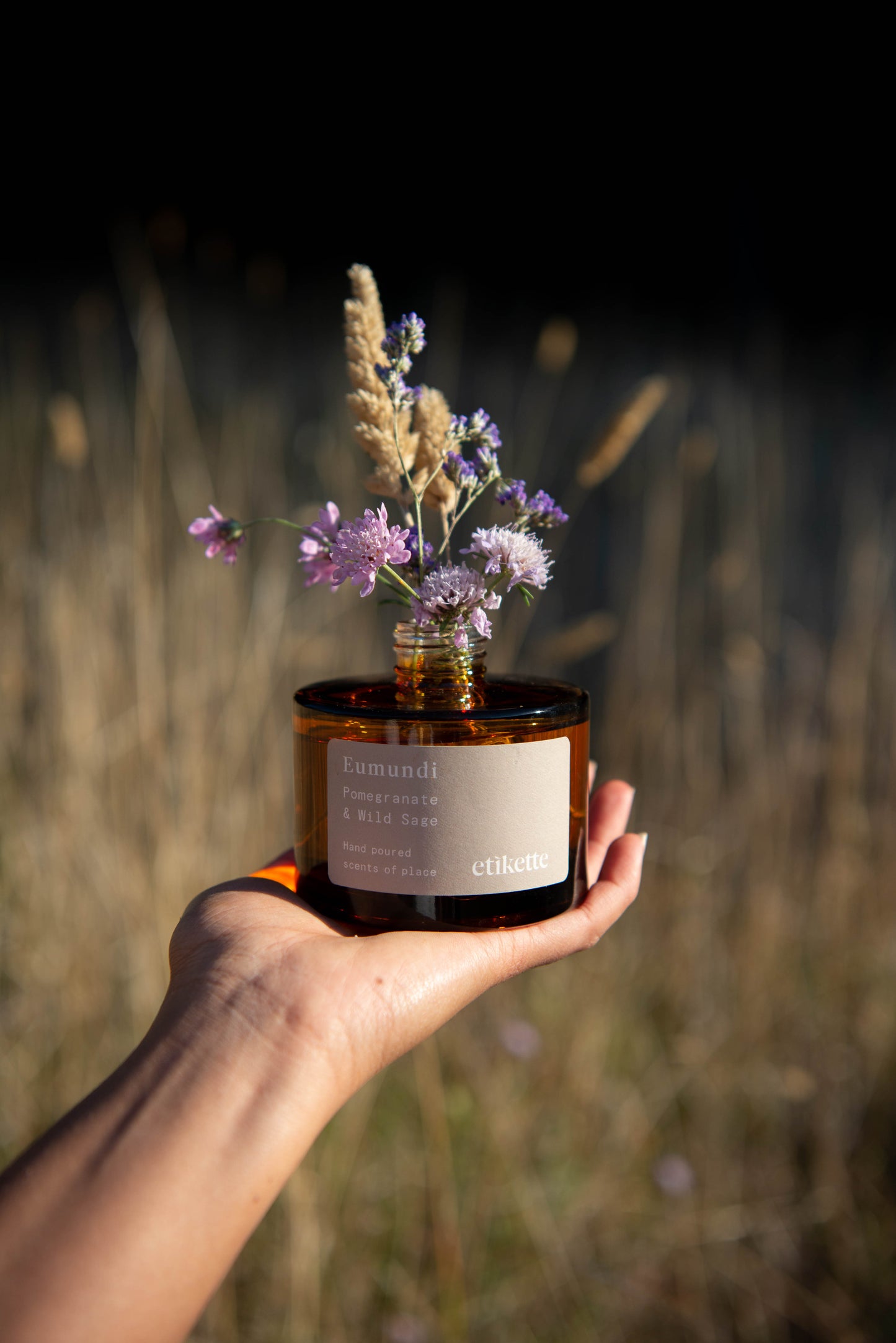 Etikette "Barossa" Lily, Rose & Ruby Plum Candle