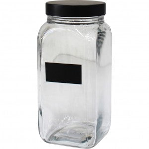 LaVida "Babylon" Glass Jar Med 9.5x9.5x23cm
