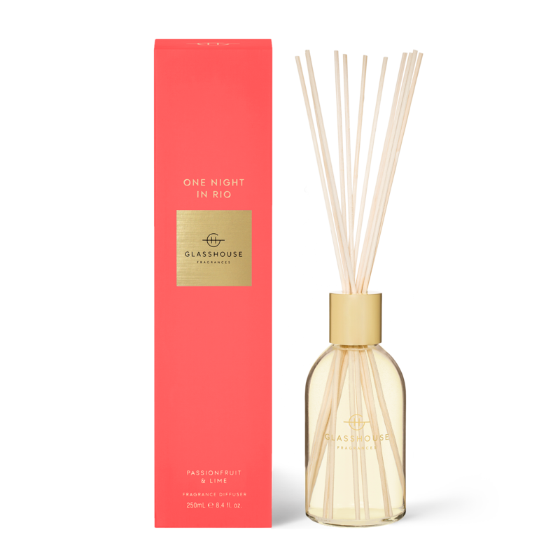 Glasshouse "One Night in Rio" 250ml Fragrance Diffuser