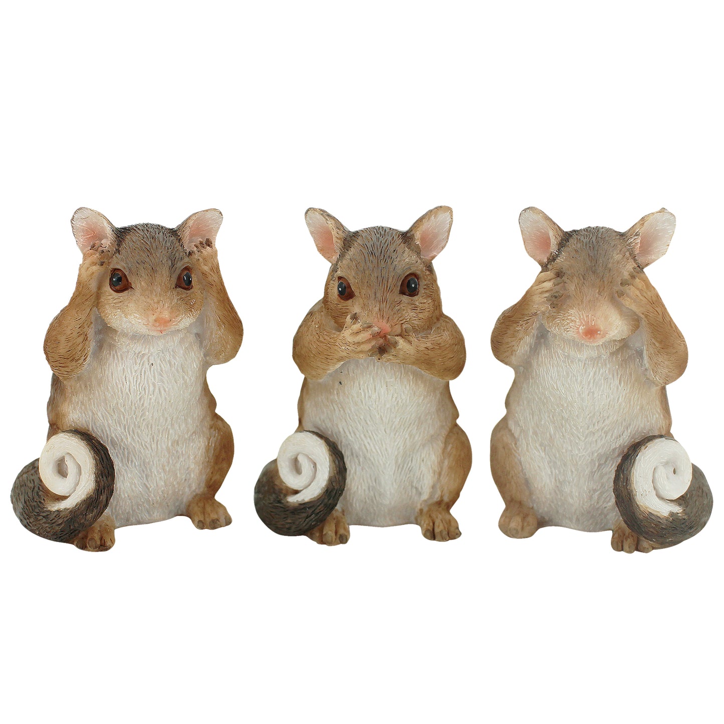NF Hear/See/Speak Ringtails Set of 3