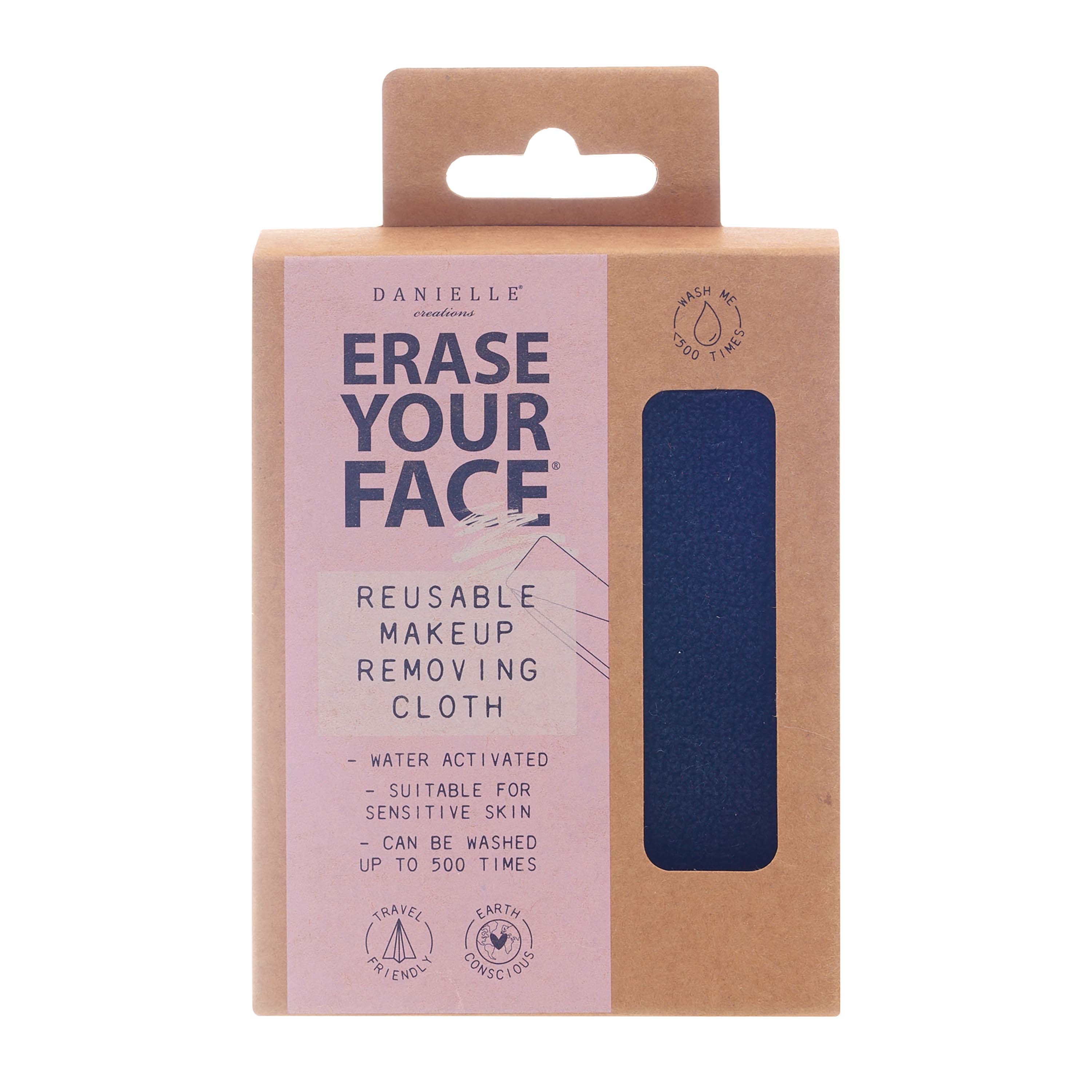 Erase Your Face Reusable Makeup Removing Cloth Interior Motif ADL