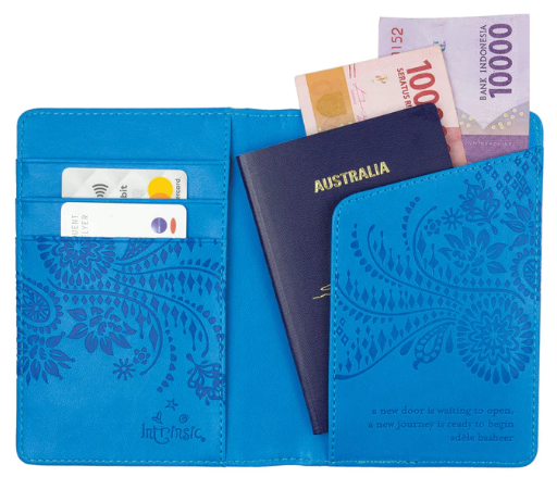 Intrinsic Passport Wallet "Every Journey is an Awakening"