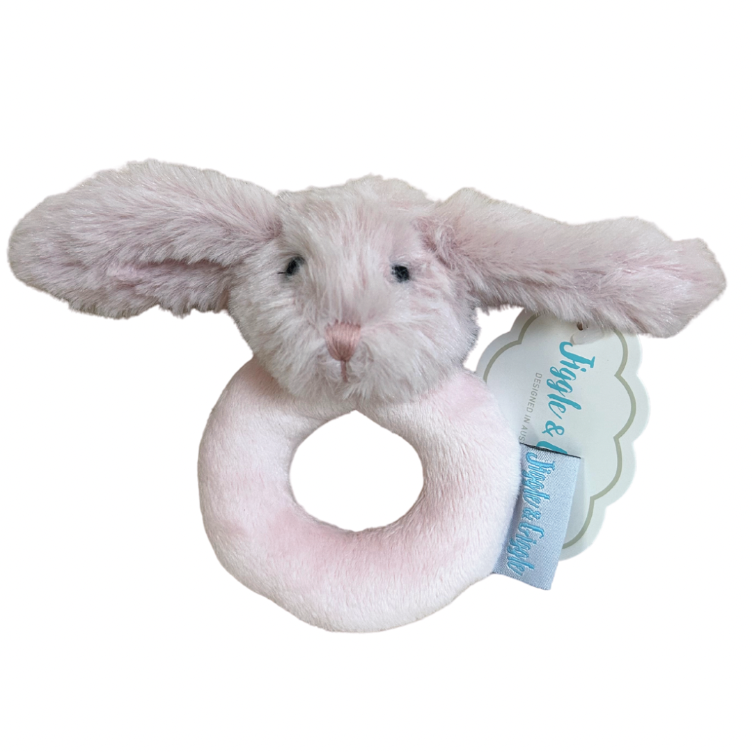 Plush Bunny Rattle