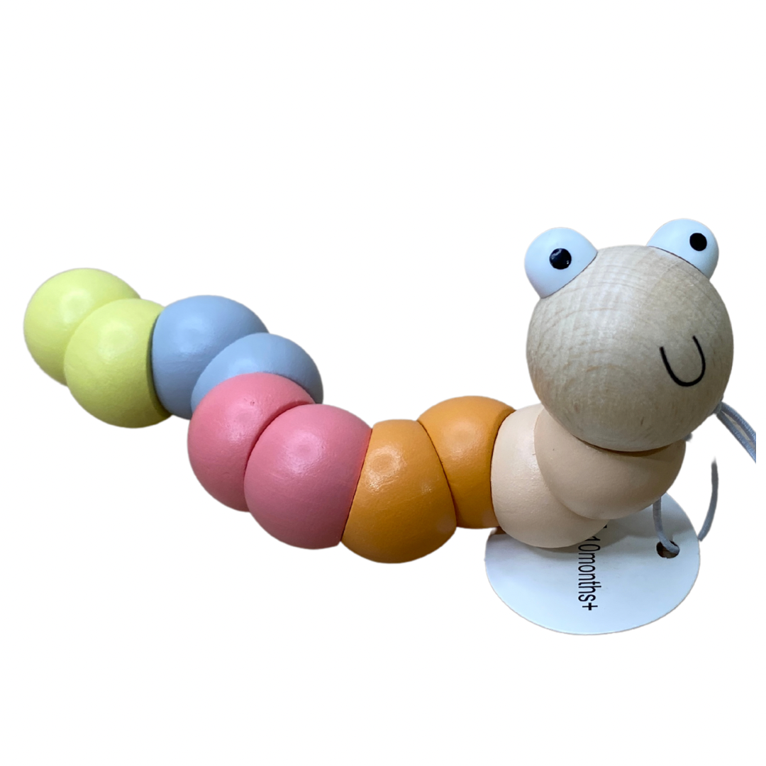 Calm & Breezy Wooden Jointed Worm