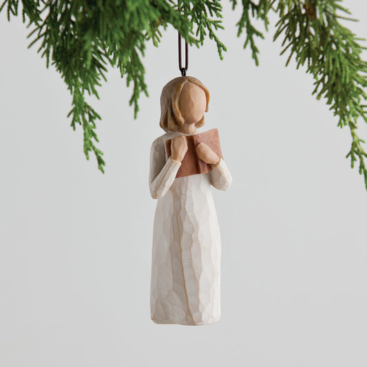 Willow Tree "Love of Learning" hanging ornament