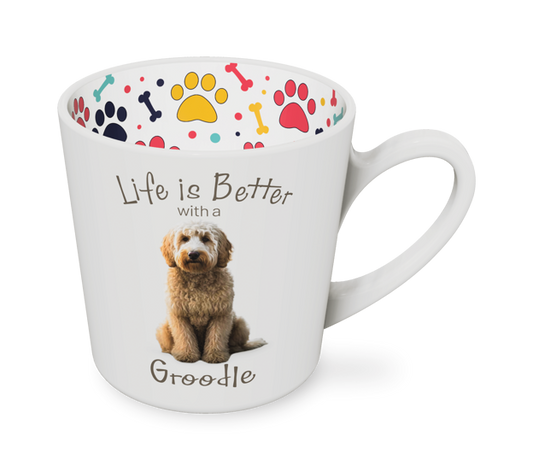 I Love My Groodle Mug