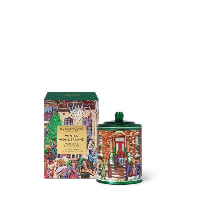 Glasshouse Fragrances - Winter Wonderland Candle
