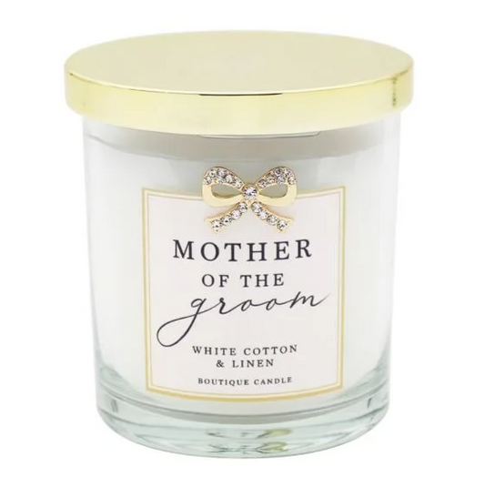 Jewelled Mother of the Groom Candle