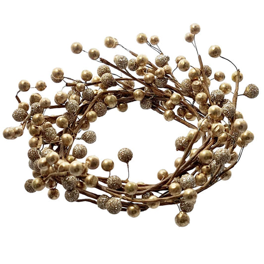 Gold Berry Garland - Gold