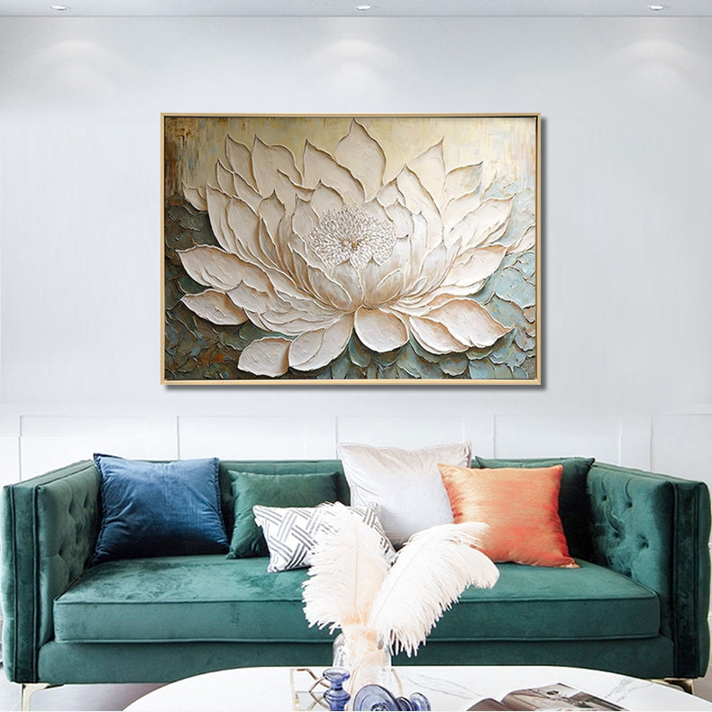 Blooming Lotus Wall Art