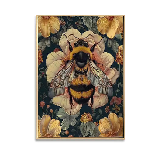 Botanical Bee Wall Art