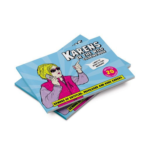 Karens in the Wild Colouring in Book