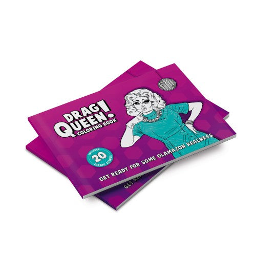 Drag Queen Colouring in Book