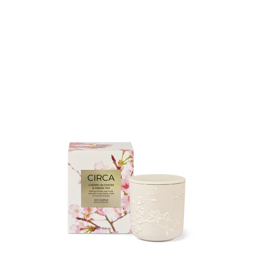 Circa 300gm Candle Mothers Day - Cherry Blossom & Green Tea