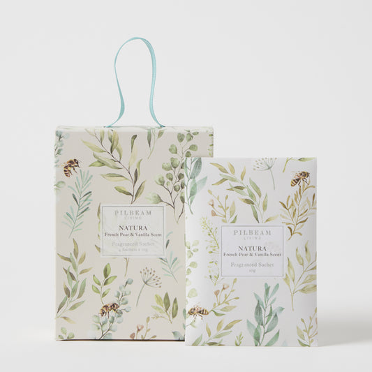 Natura Scented Mini Sachets Set of 4 - French Pear & Vanilla