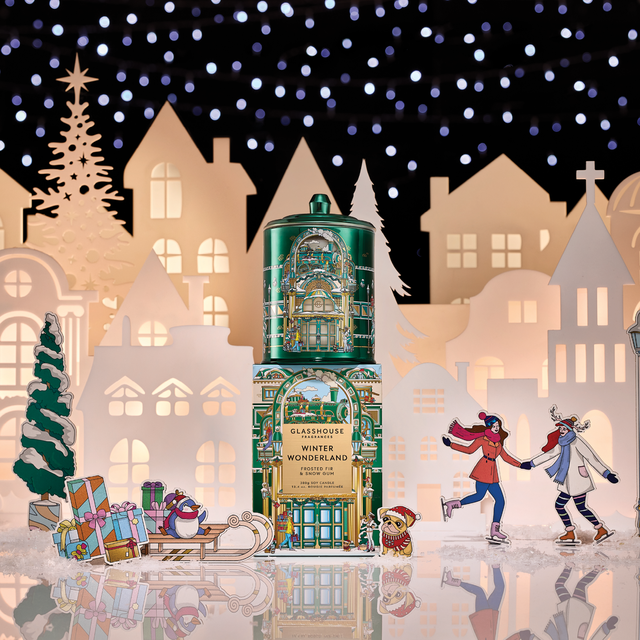 Glasshouse 380gm Candle Christmas 2025 - Winter Wonderland