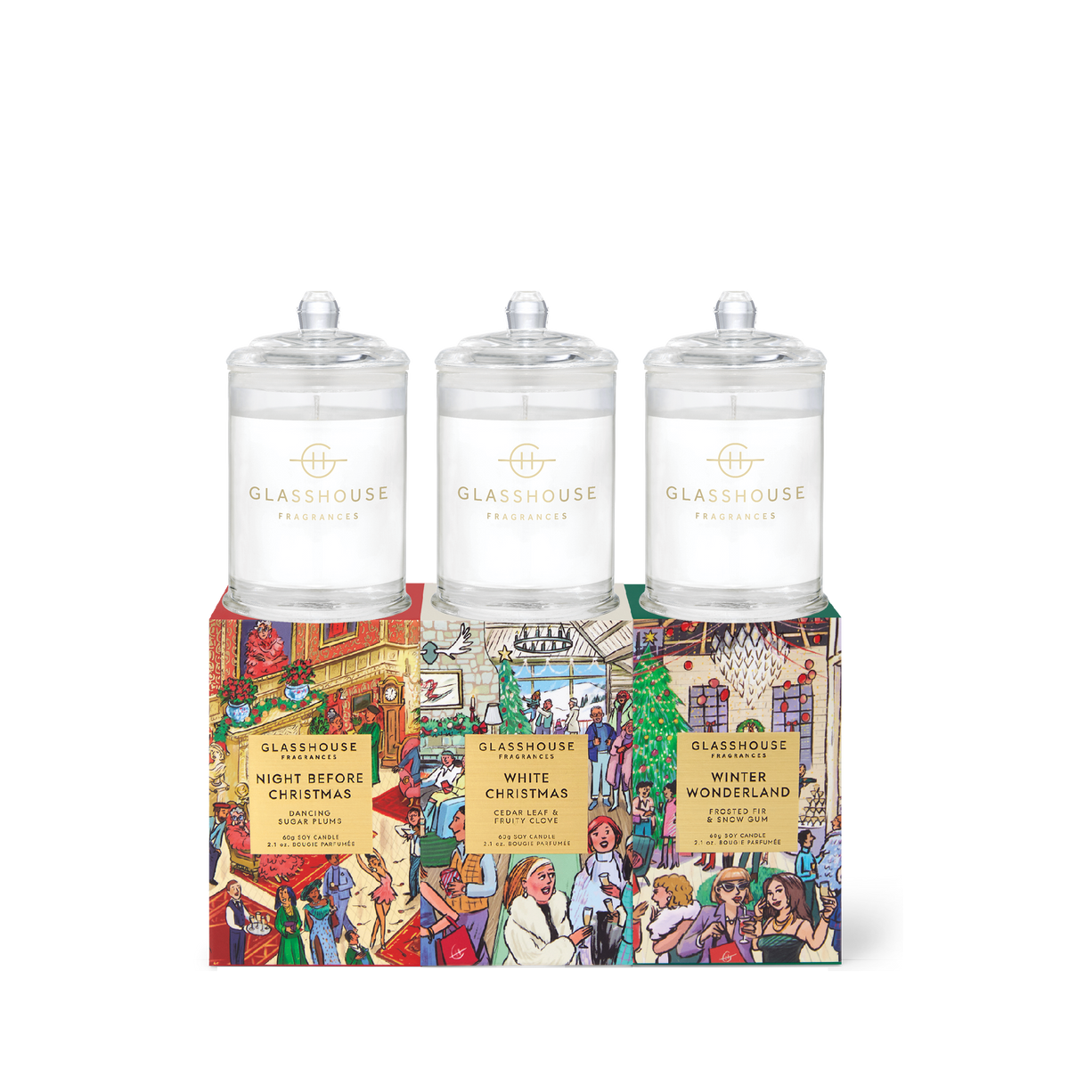 Glasshouse Fragrances - Christmas Trio