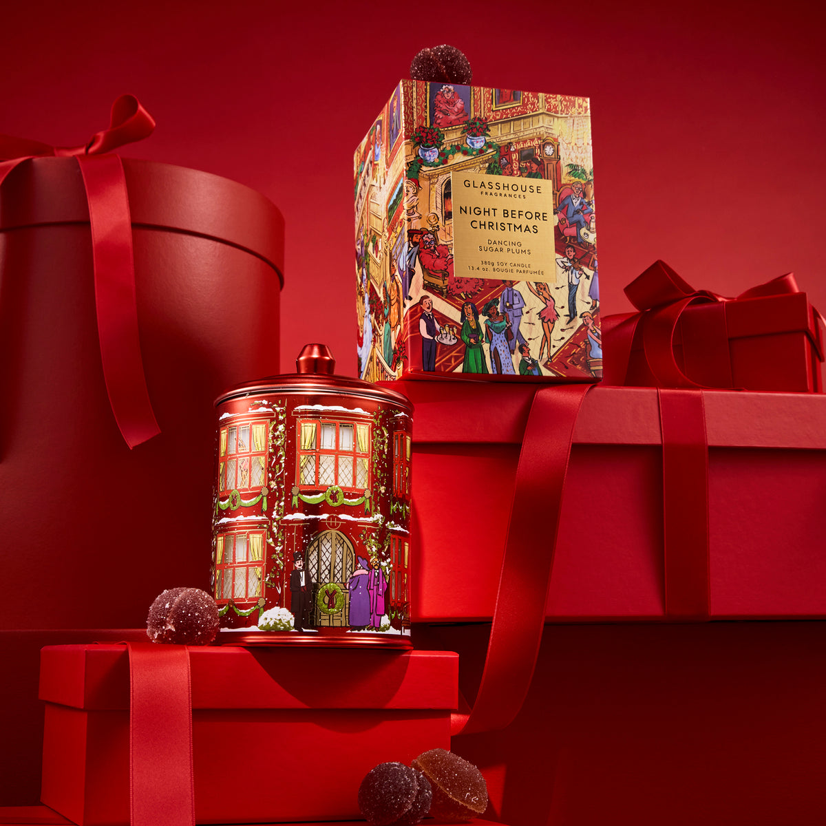 Glasshouse Fragrances - Night Before Christmas Candle