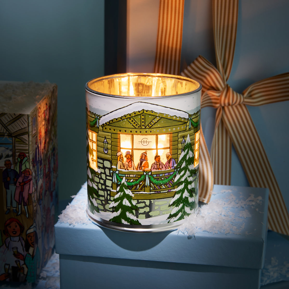 Glasshouse Fragrances - White Christmas Candle