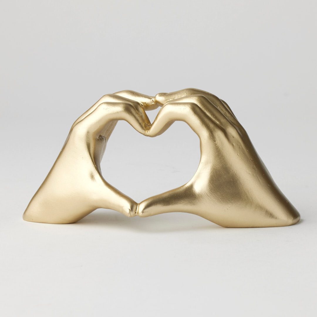 Hand on Heart Sculpture