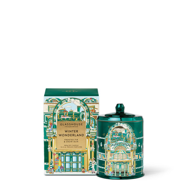 Glasshouse 380gm Candle Christmas 2025 - Winter Wonderland